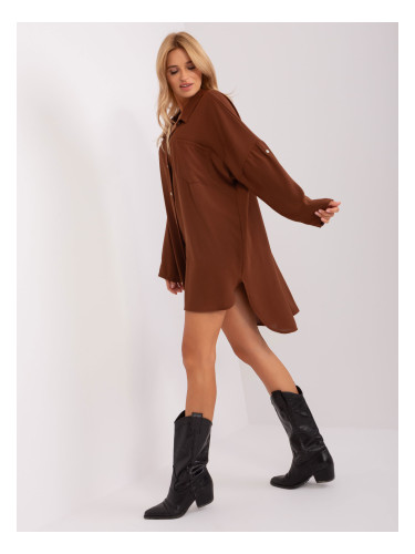 Dress-DHJ-SK-13938.02P-brown