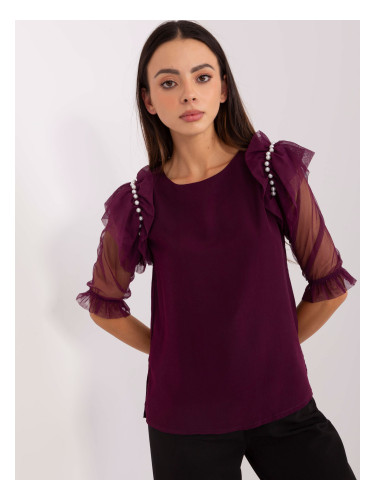 Blouse-LK-BZ-506682.26P-dark purple