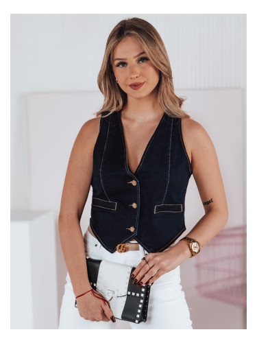 Дамски дънков елек JEANSPICE