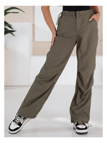 Spodnie damskie spadochronowe MORAT khaki Dstreet
