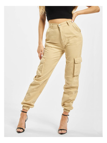 Women's trousers DEF Ruby - beige