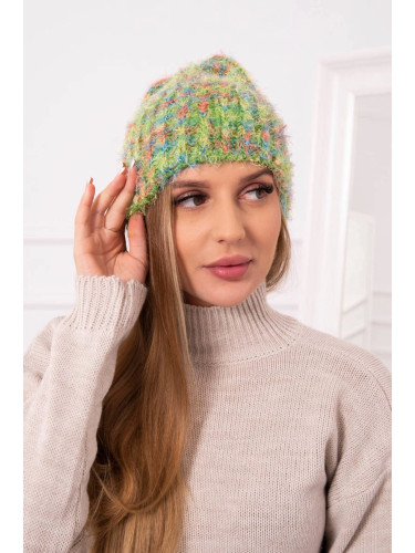 Women's cap Cina K259 green