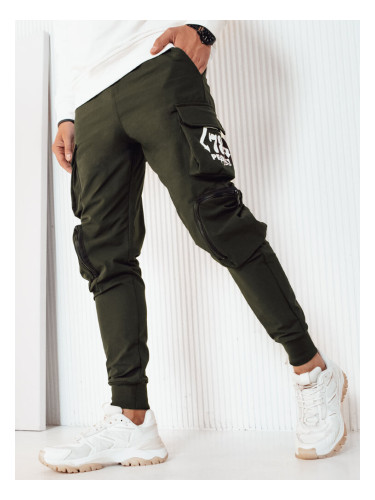 Spodnie męskie bojówki zielone Dstreet