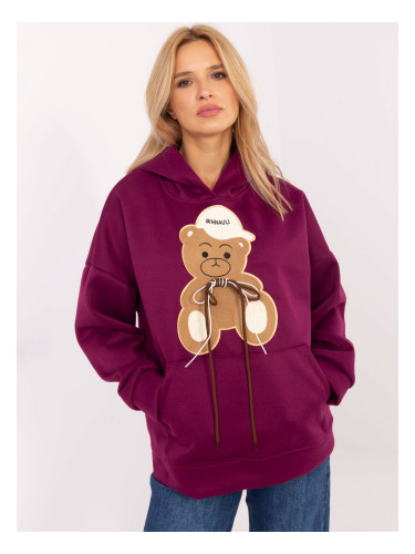 Sweatshirt-DHJ-BL-A8695.65P-purple