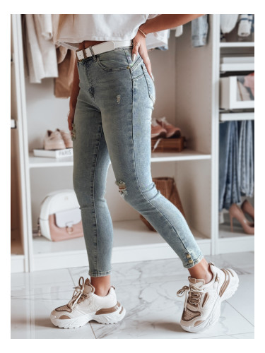 Дамски тесни дънки ICONON с колан