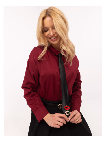 Shirt-DHJ-KS-9213-1.77P-burgundy