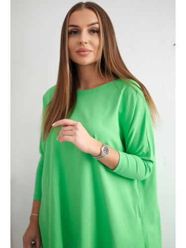 Oversize blouse light green