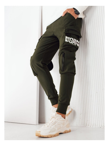 Spodnie męskie bojówki zielone Dstreet