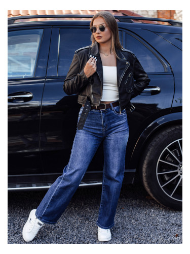 Дамски дънки RETROFIT с широки крачоли и висока талия