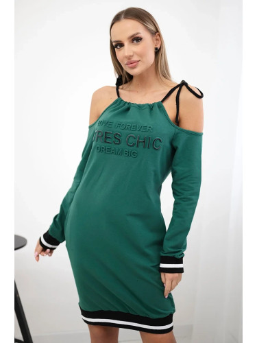 Tres Chic dress green