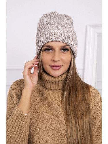 Women's cap Delia K260 light beige