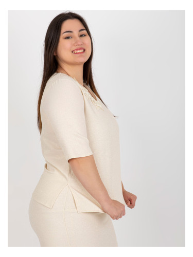 Blouse-LK-BZ-506692.32-beige