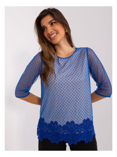 Blouse-LK-BZ-506729.63P-dark blue