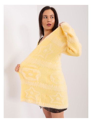 Sweater-AT-SW-234503.00P-Light Yellow