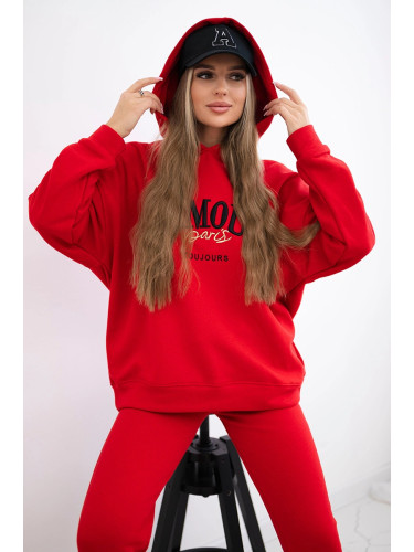 Insulated set L'Amour red