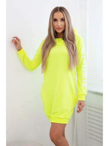 Dress Off White Yellow Neon