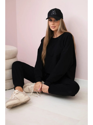 Set 2-piece sweatshirt + pants black