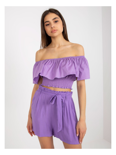 Shorts-D73760R62159KA-purple