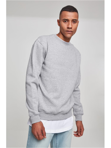 Men's Basic Hoodless Sweatshirt - Grey