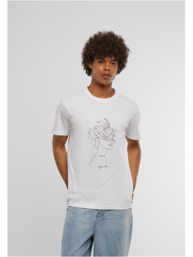 Women's T-shirt One Line Fruit white
