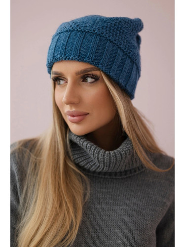 Women's cap Dagmara K332 dark denim