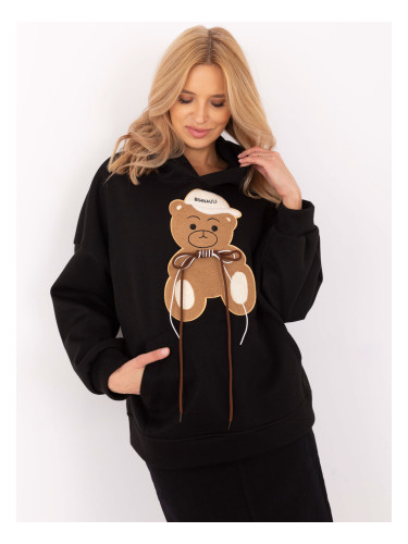 Sweatshirt-DHJ-BL-A8695.65P-black