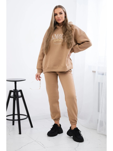Insulated set L'Amour Camel