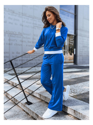 Komplet dresowy damski SANELIS niebieski Dstreet