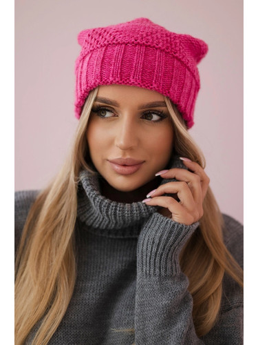 Women's cap Danuta K331 pink