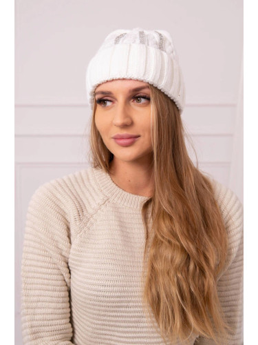 marka niezdefiniowana Women's cap Selena K384 white