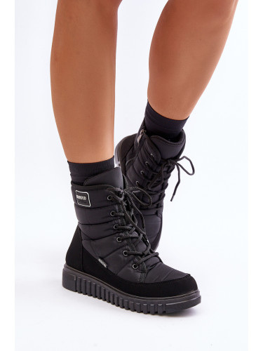 Women's snow boots Progress PROGJ-24-157 Black