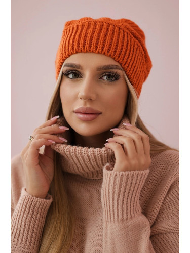 marka niezdefiniowana Women's cap Ingrid K371 orange