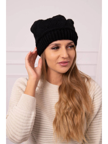 Kesi Women's cap Klarysa K393 black