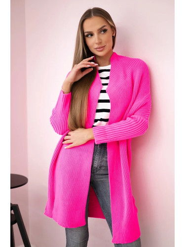 Pink Neon Sleeve Sweater with Blasting Sleeve