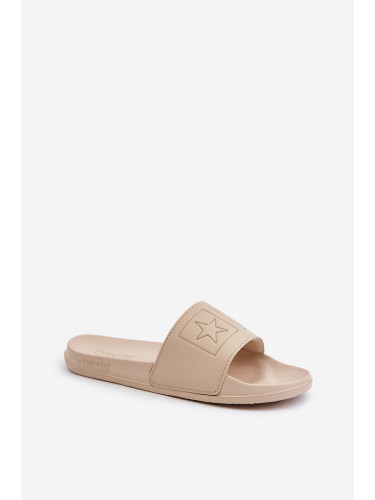 Foam slippers women's Big Star OO274043 beige