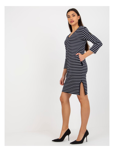 Dress-TW-SK-BL-1010.74-navy blue