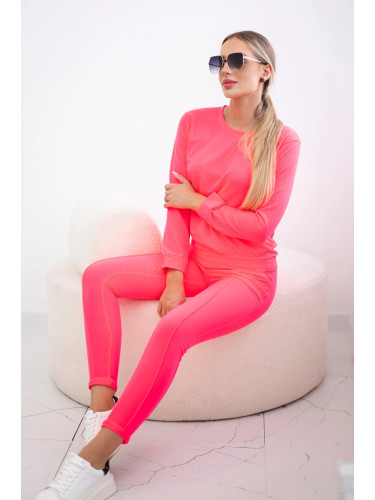 Sports set pink neon