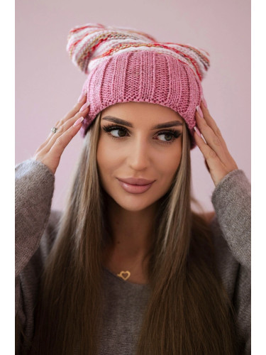 Women's cap Feba K330 dark pink