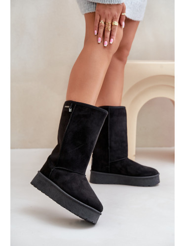 BIG STAR SHOES Високи Снежни Обувки На Платформа Big Star