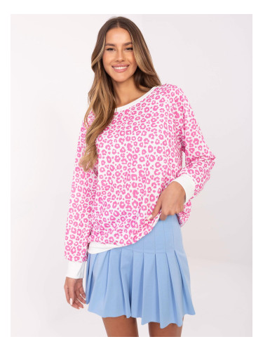 Blouse-MI-BZ-M742.86-white-pink