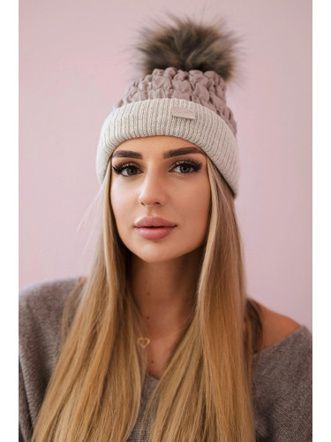 marka niezdefiniowana Cap K160 beige