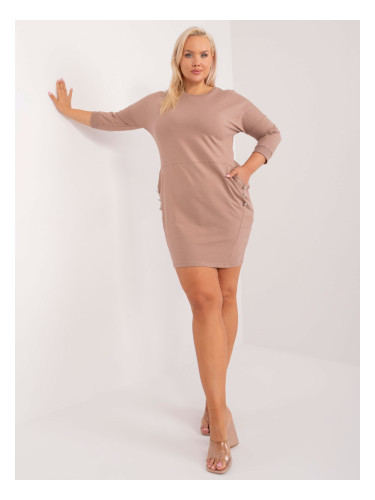 Dress-RV-SK-9390.32-dark beige