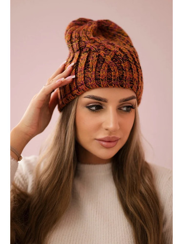 Kesi Cap with fleece Merry K225 brown