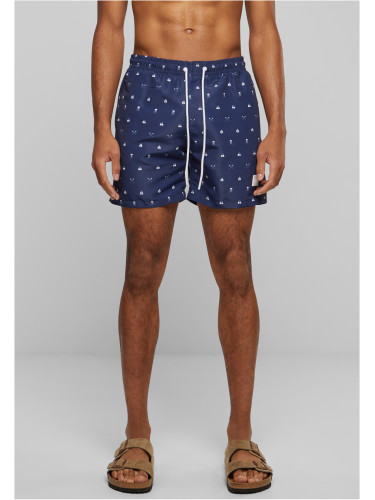 Skullandyacht aop swim shorts pattern