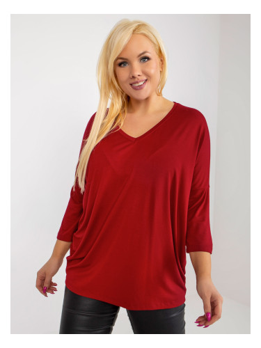 Blouse-RV-BZ-5745.18-burgundy