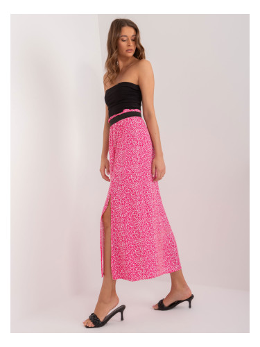 Skirt-D73771M50223A-dark pink