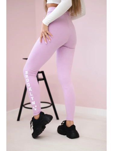 Brooklyn leggings light purple