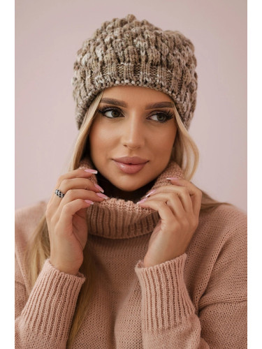 marka niezdefiniowana Cap K156 light brown