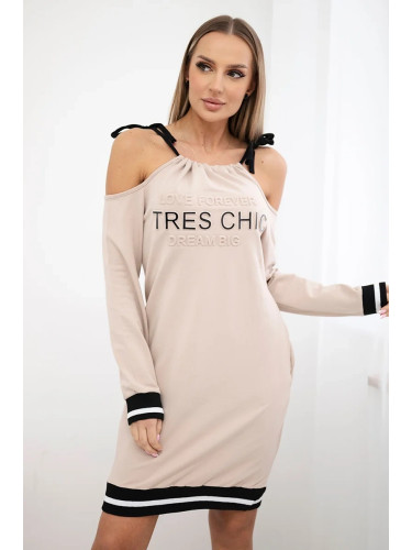 Beige Tres Chic dress