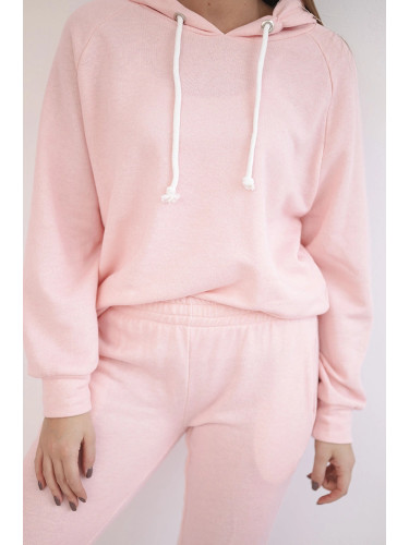 Hoodie powder pink